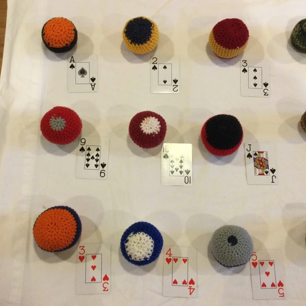 Cat/kitten Pet Toy Balls 3/$18 Handmade Crochet New with Bells. Animal Pet love